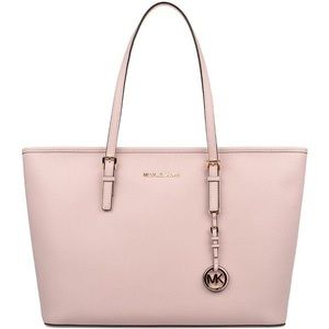 Michael kora blush pink tote bag